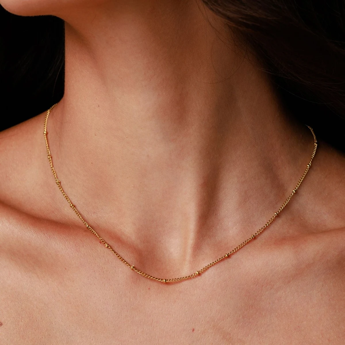 Capri Beaded Choker - reviewed gold-color source photograph