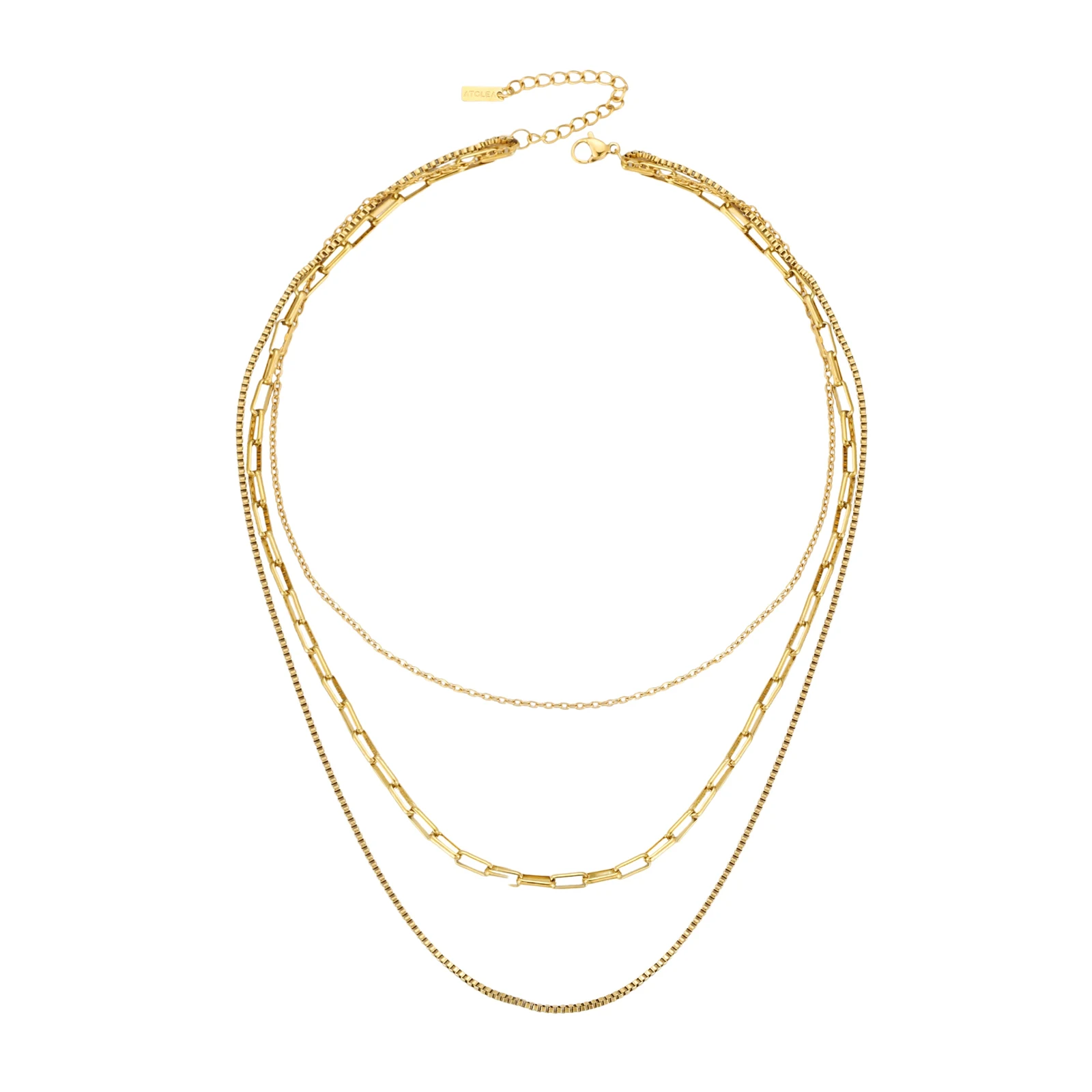 Saona Layered Necklace — lead