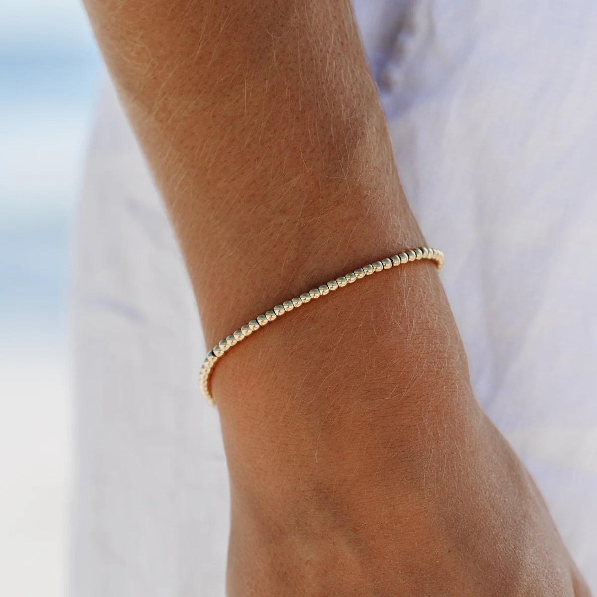 Beaded Bracelet - reviewed gold-color source photograph