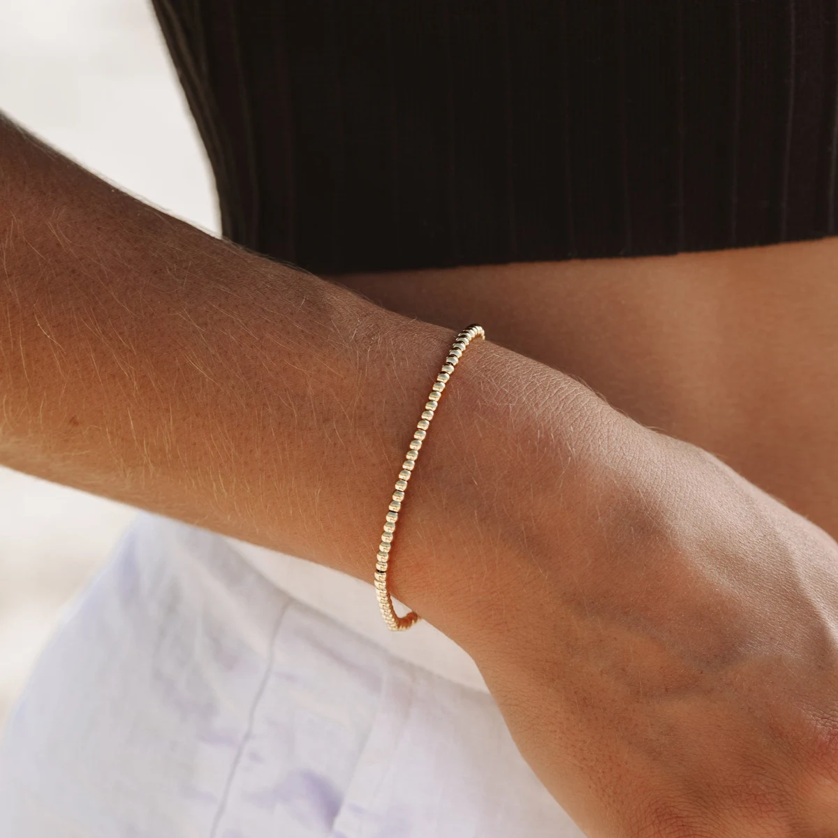 Beaded Bracelet - alternate view
