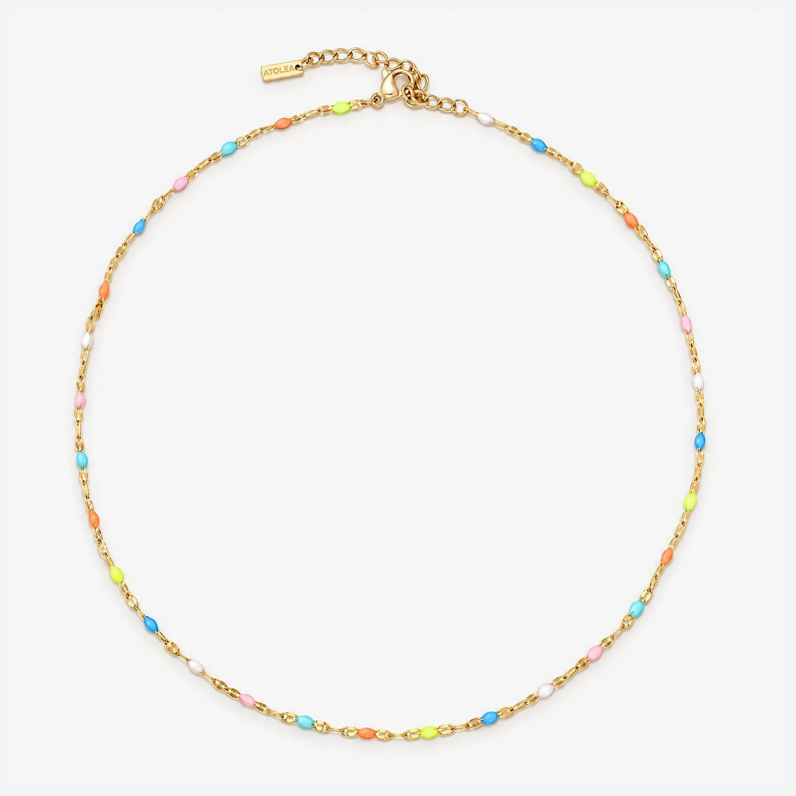 Rainbow Dainty Choker — lead