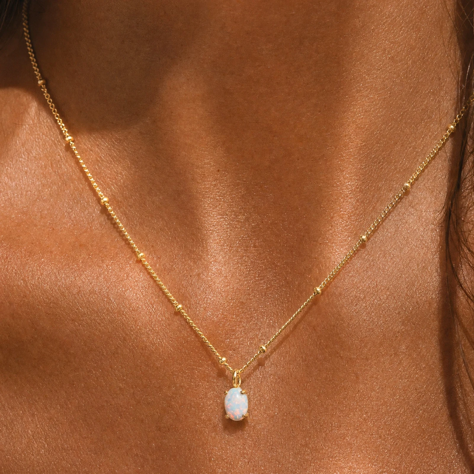 Opal Necklace — use