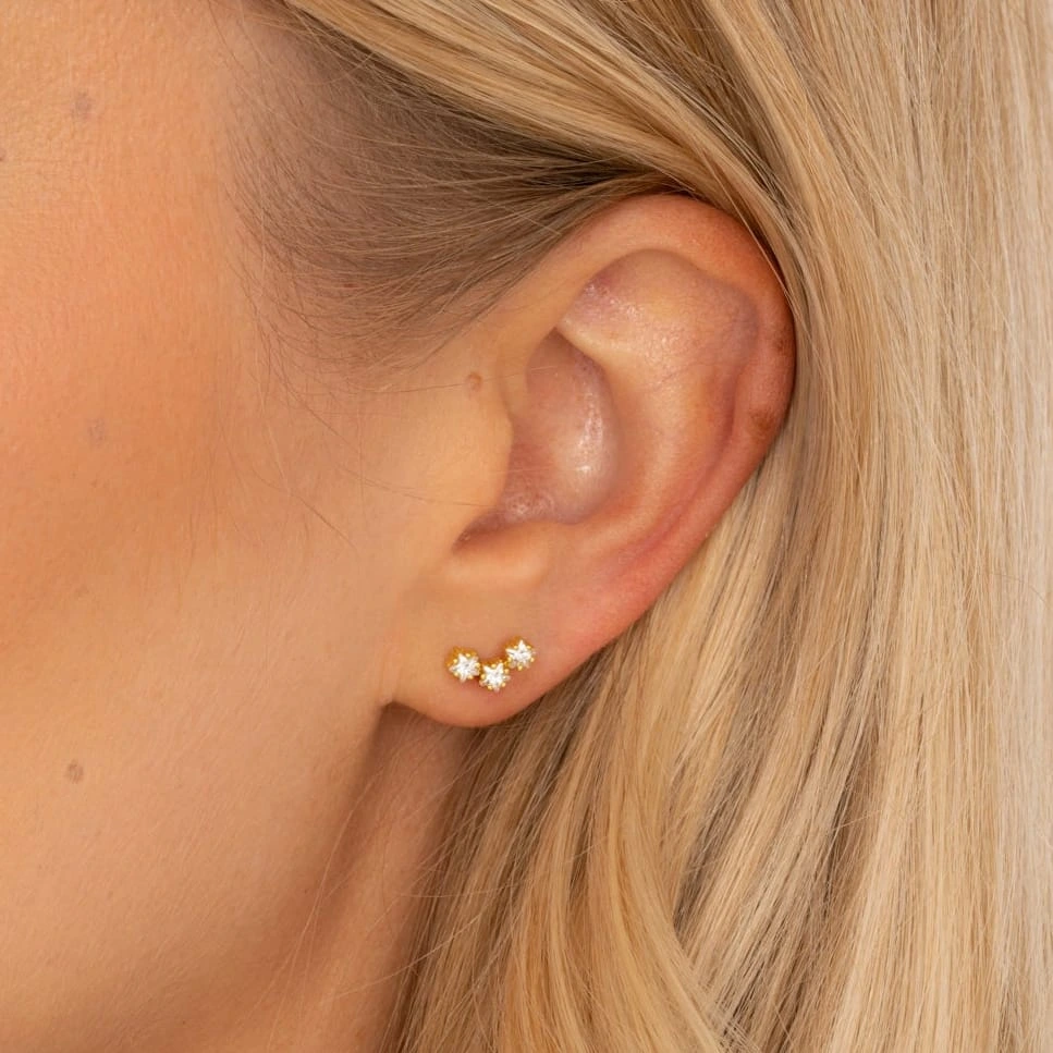 Astrid Star Studs — lead view