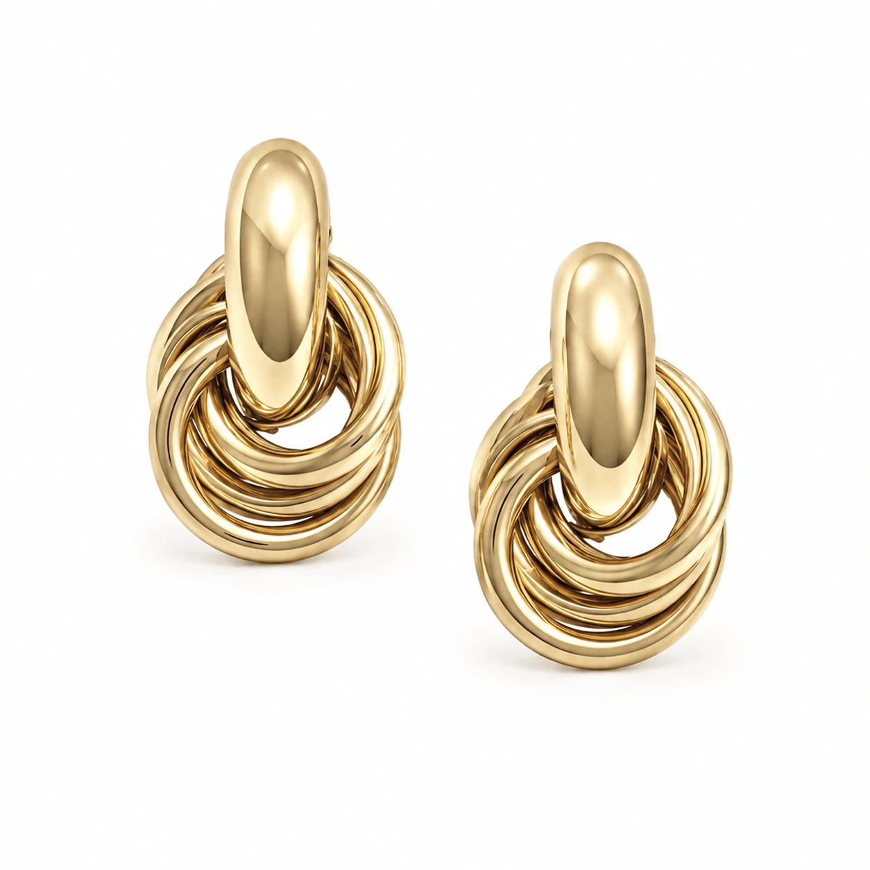 Valley Knot Studs — alternate view