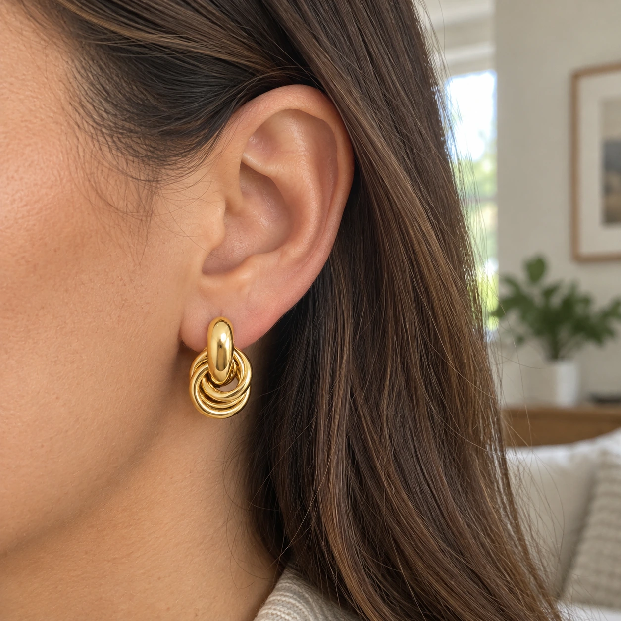 Valley Knot Studs — use view