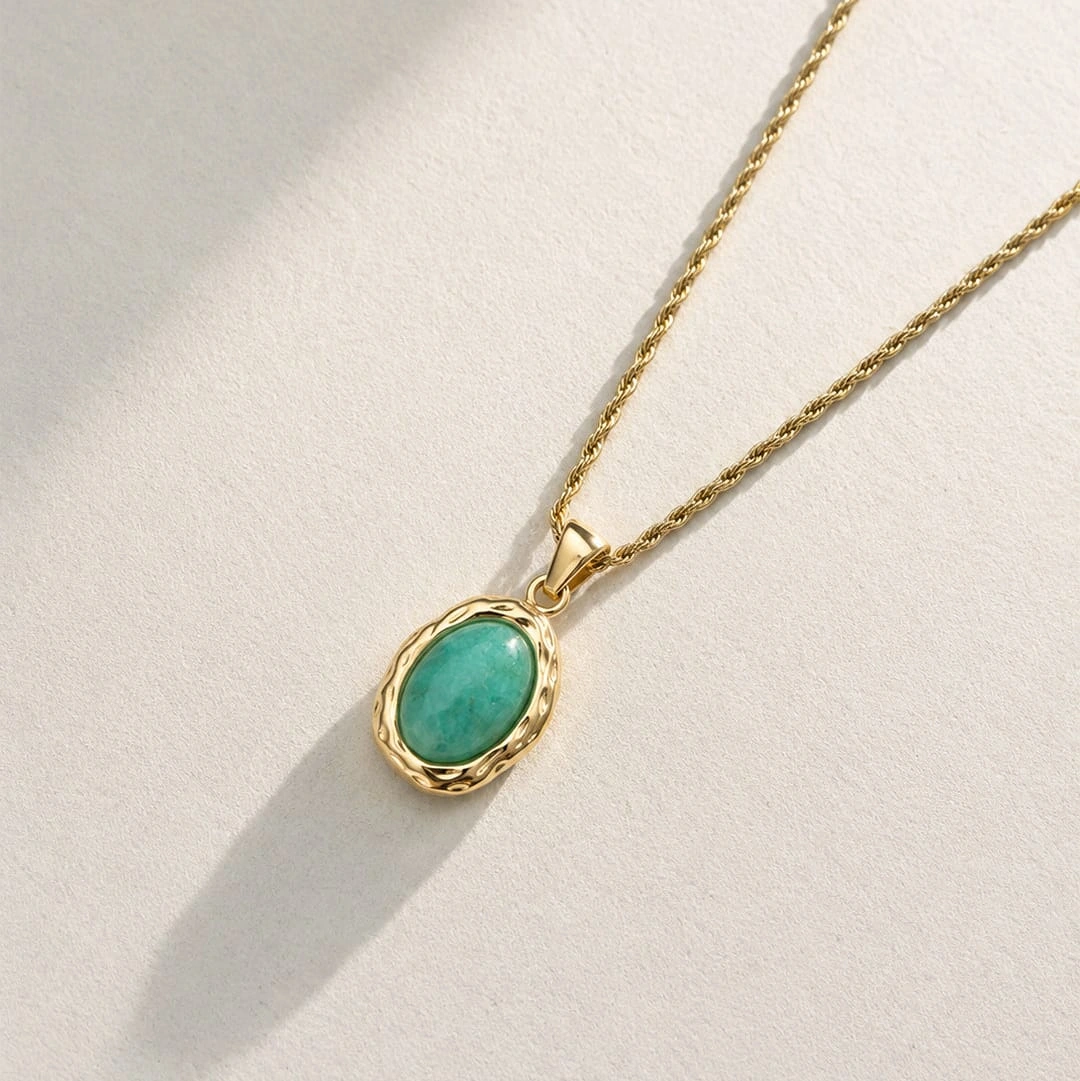 Lagoon Amazonite Necklace — lead view