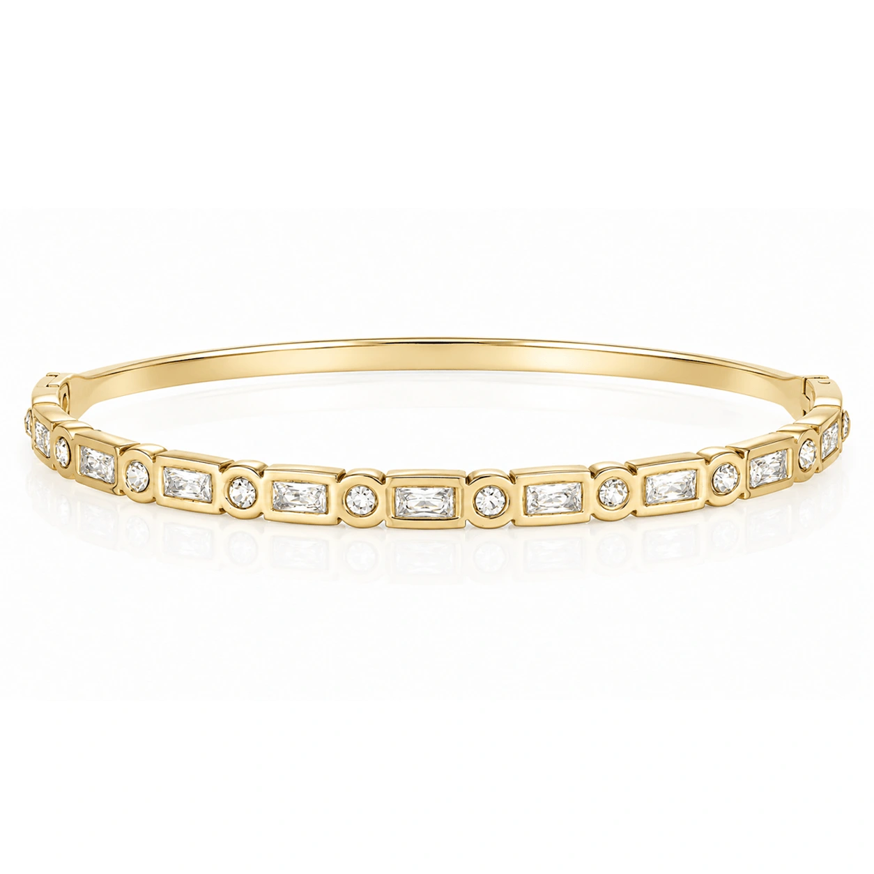 Prudence CZ Bangle — alternate view