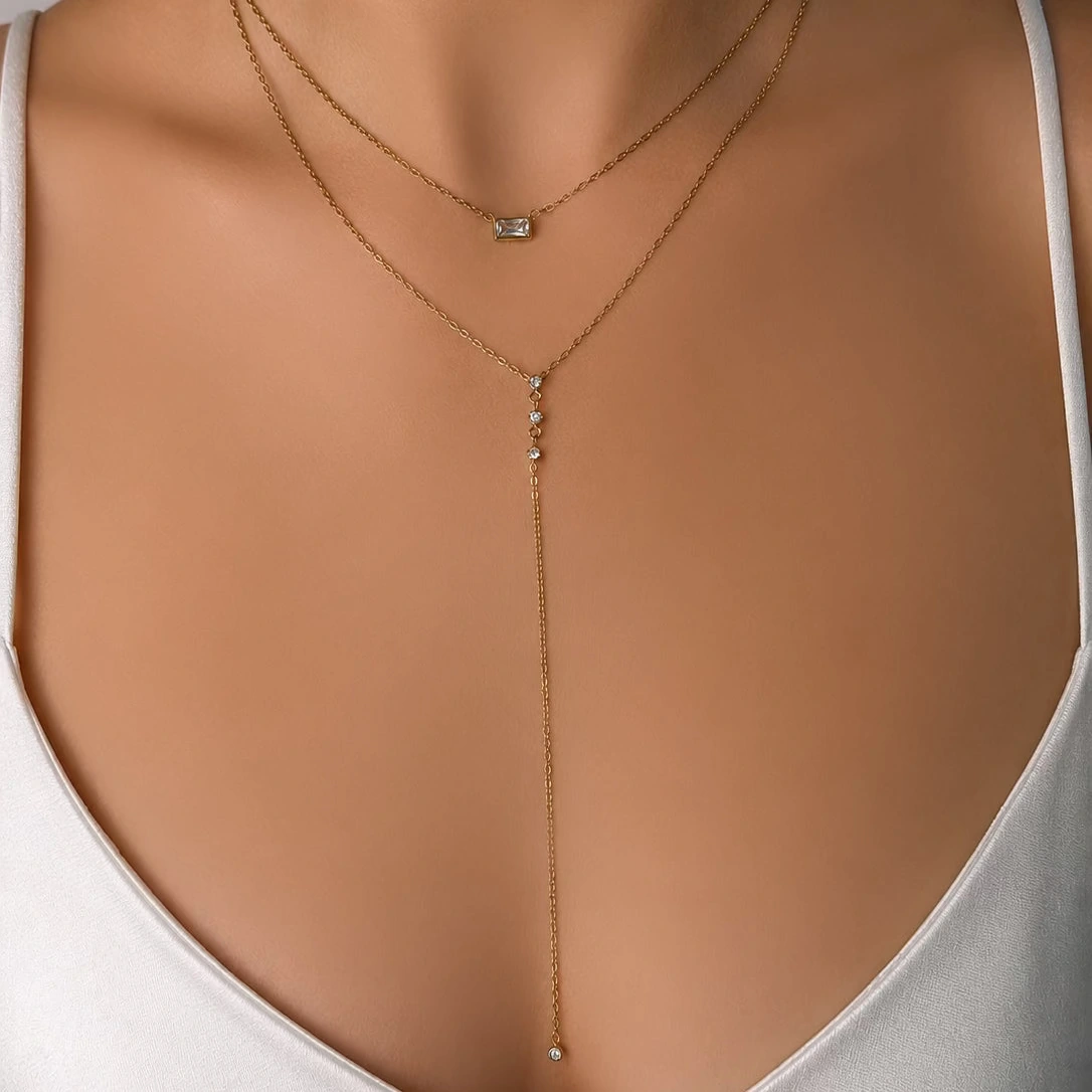 Serendipity Layered Lariat — lead view