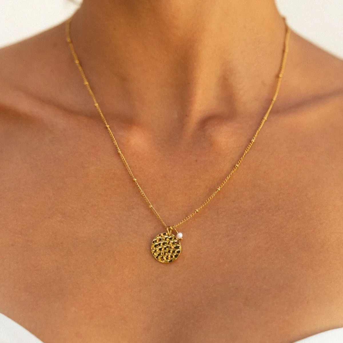 Island Medallion Necklace - reviewed exact-variant source photograph