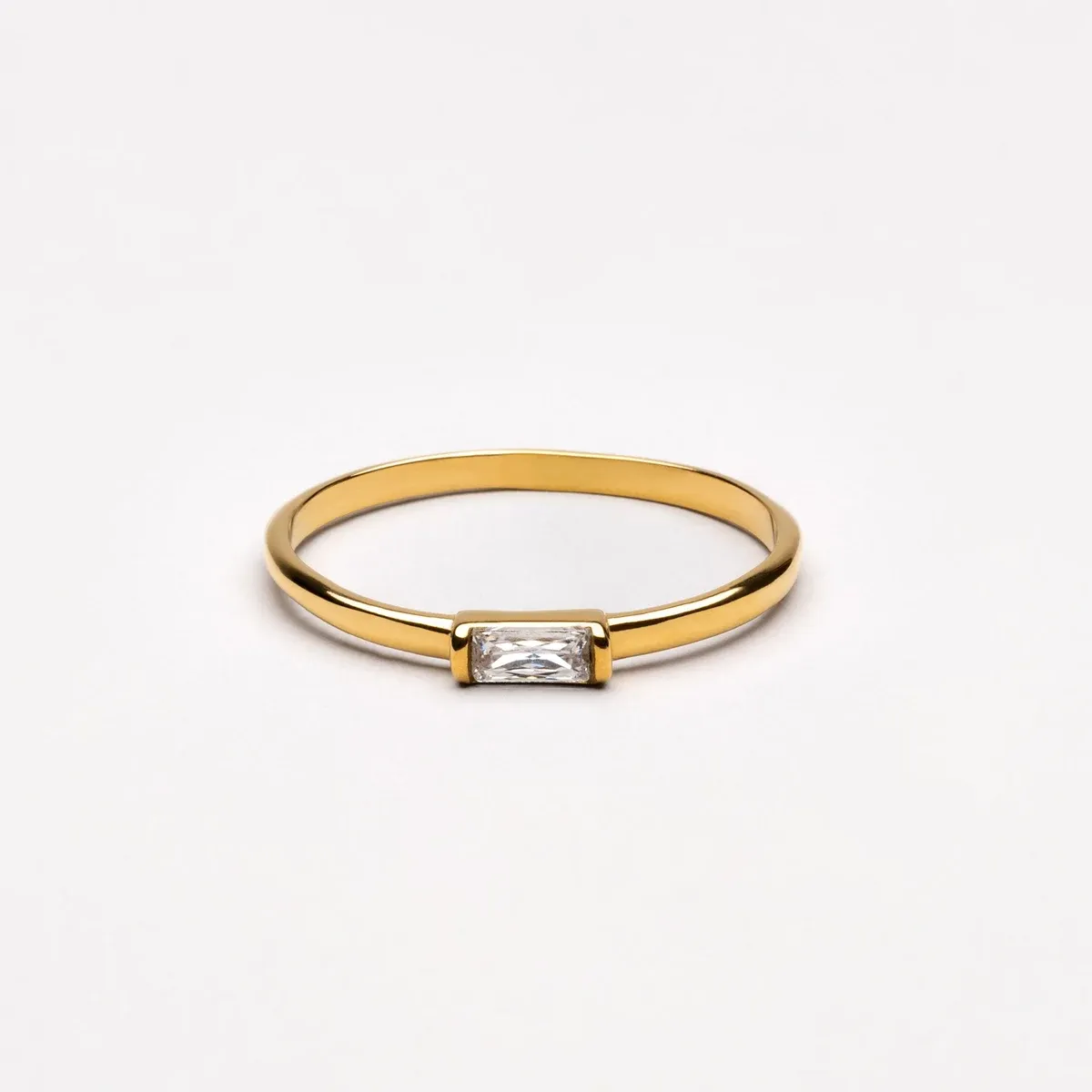 Dainty Crystal Ring - lead view