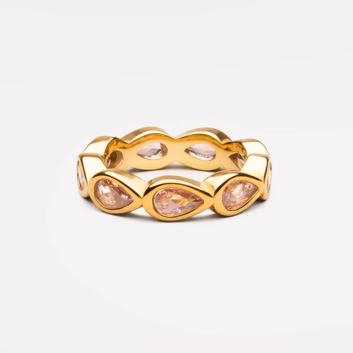 Peony Ring Gold - alternate view