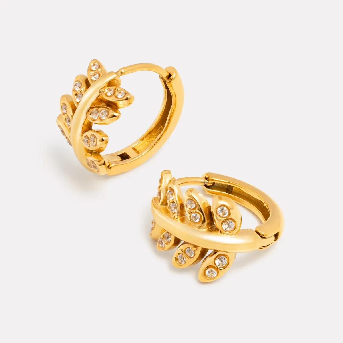 Laurel Hoops Earrings - lead view