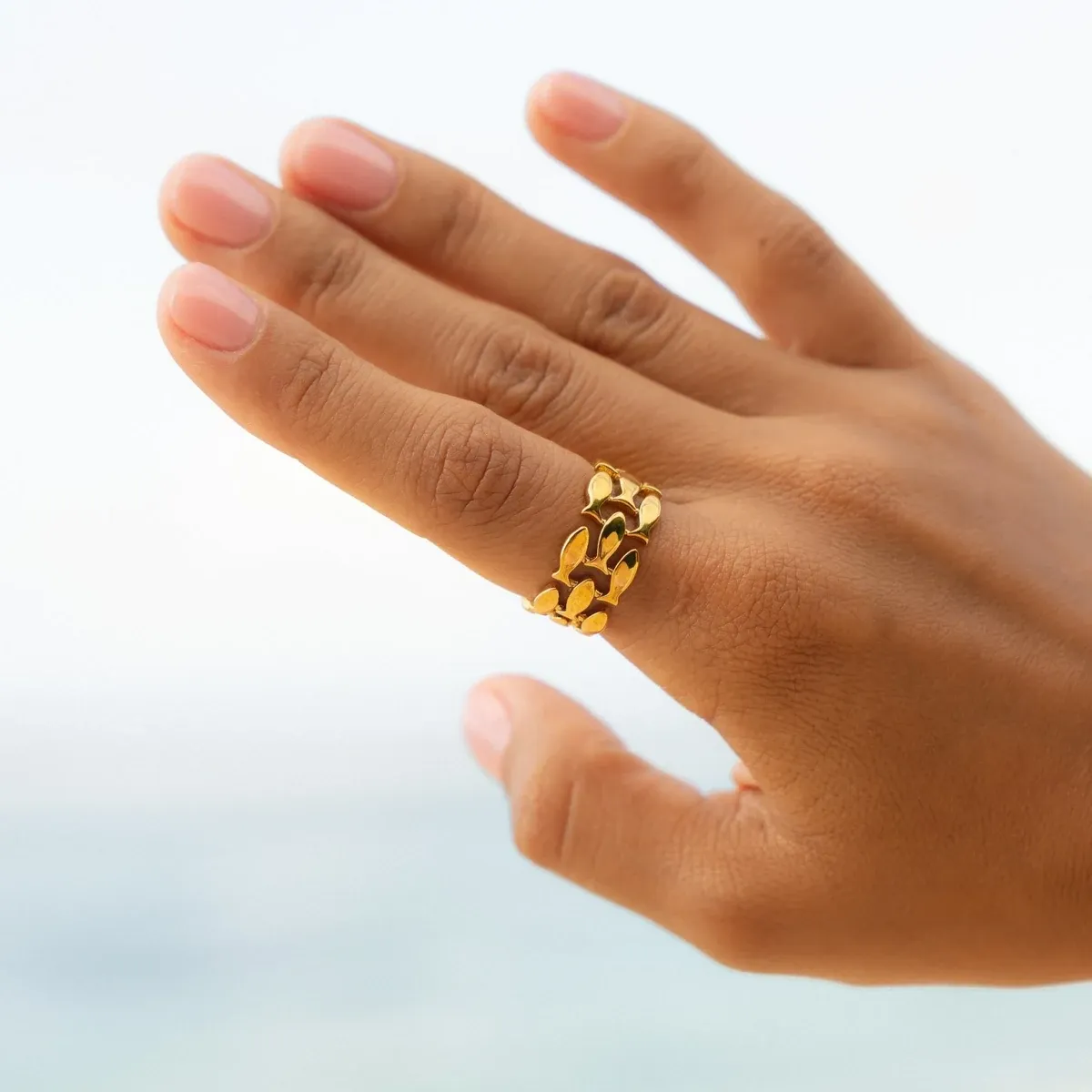 Fish Ring Gold - use view