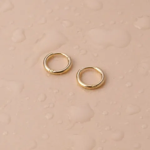 Tiny Huggie Hoops