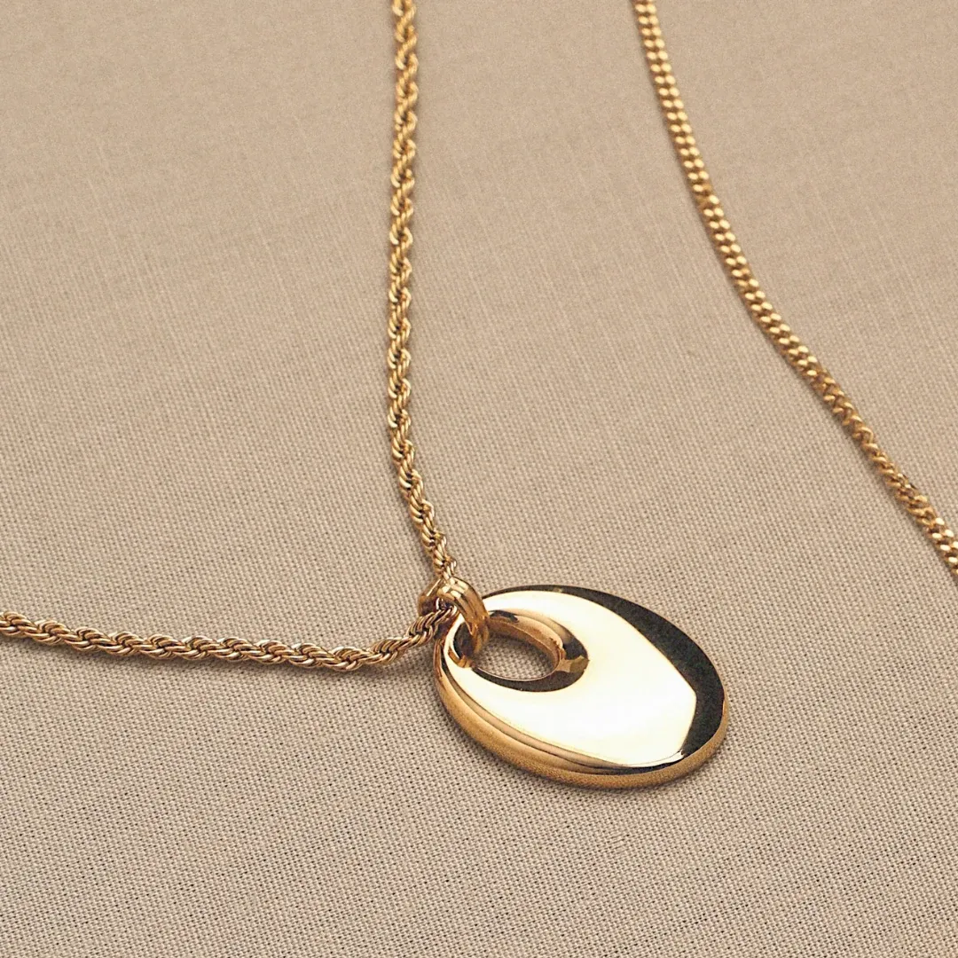 Reverie Necklace Gold - alternate view