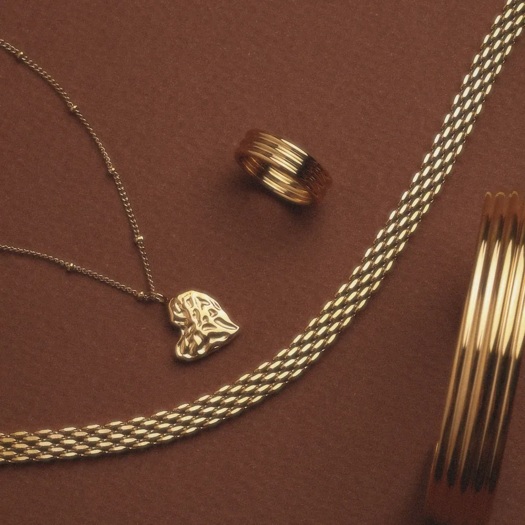 Sifnos Choker Gold - alternate view