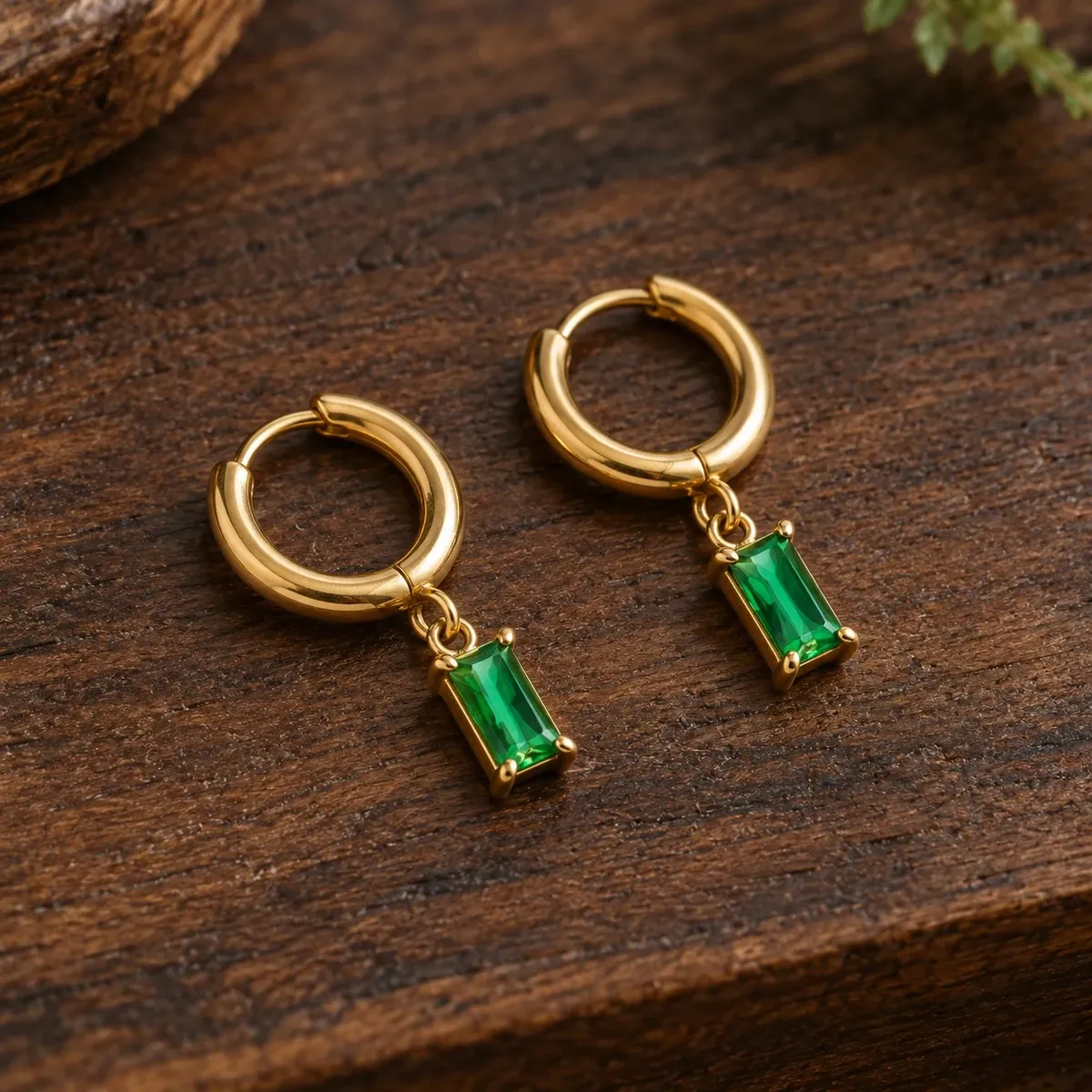 Sea Sparkle Earrings Gold - alternate view