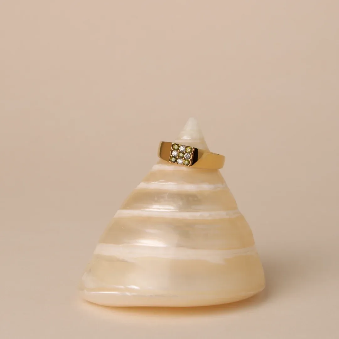 Tulum Ring Gold - lead view