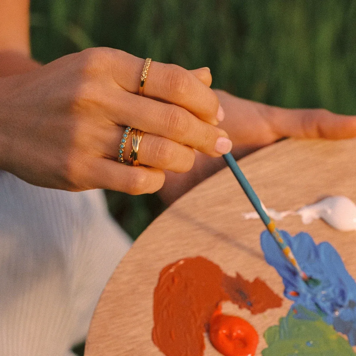 Azure Ring - detail view