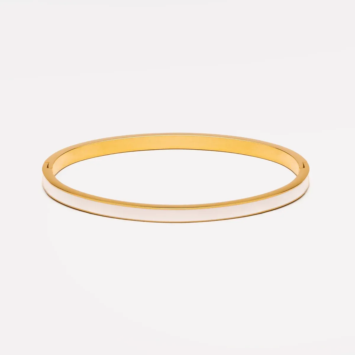 Halo Bangle Gold - lead