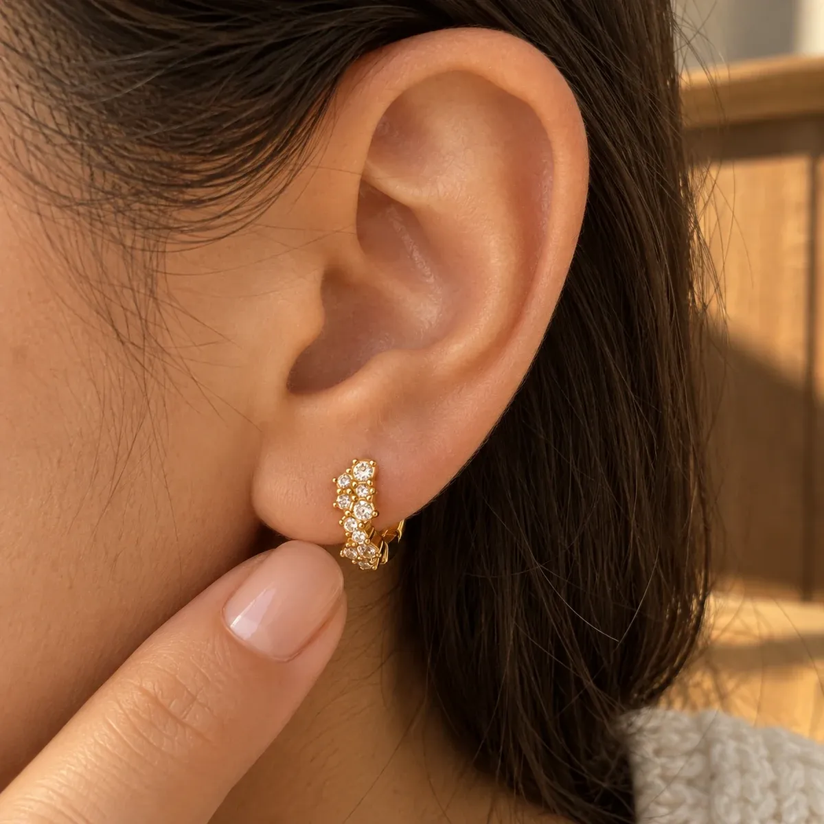 Starlight Hoops Gold - use view