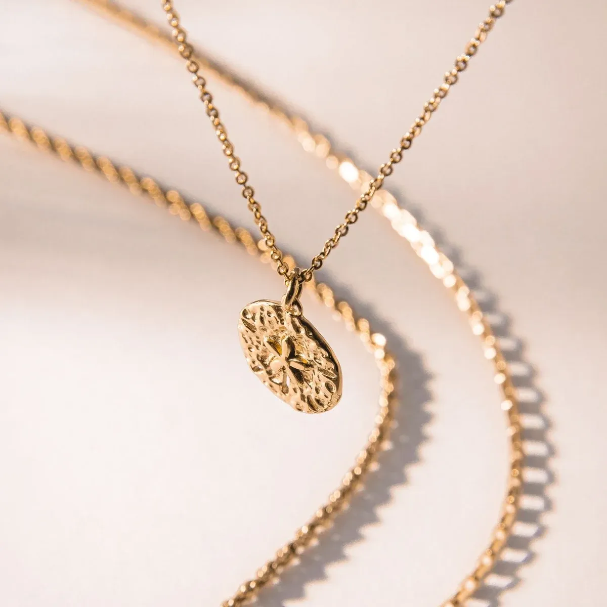 Sand Dollar Necklace - alternate view