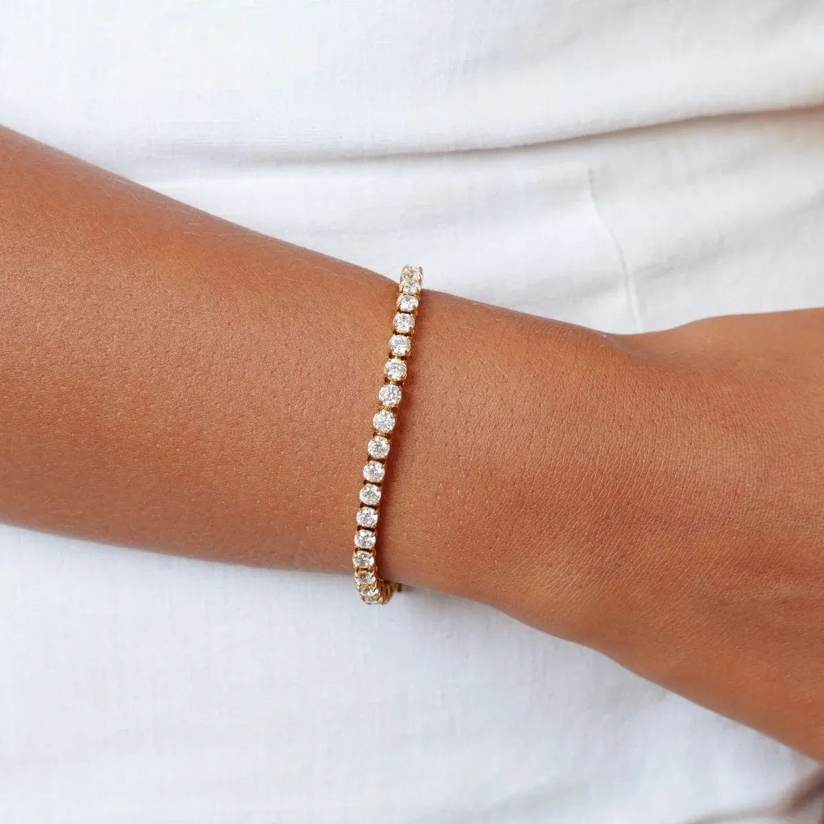 Bold Tennis Bracelet - alternate view
