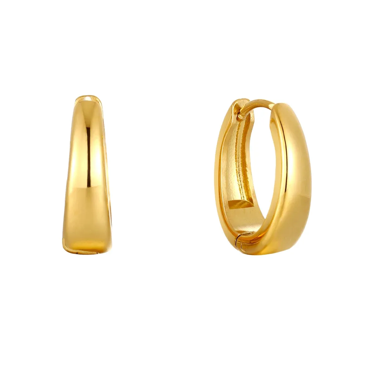 Drop Earrings Gold - alternate view