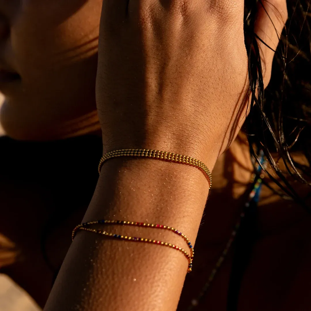Paloma Bracelet Gold - use view