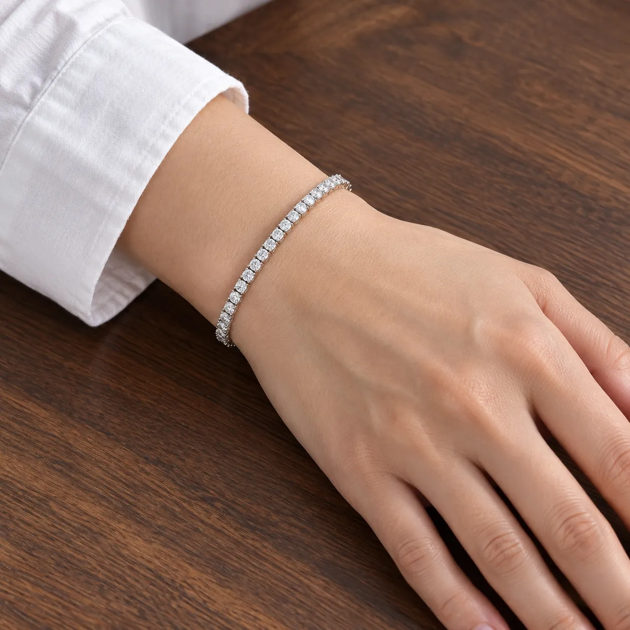 Imogen Moissanite Bracelet
