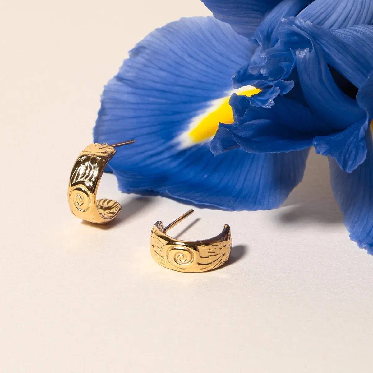Bloom Hoops - alternate view
