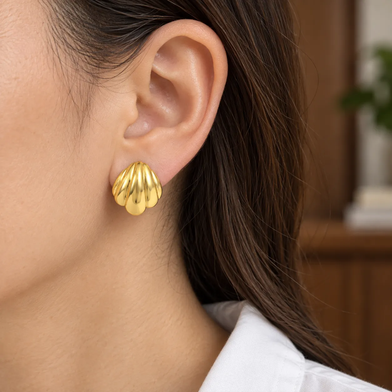 Estella Fluted Studs