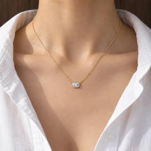 Annabel Bezel Pendant
