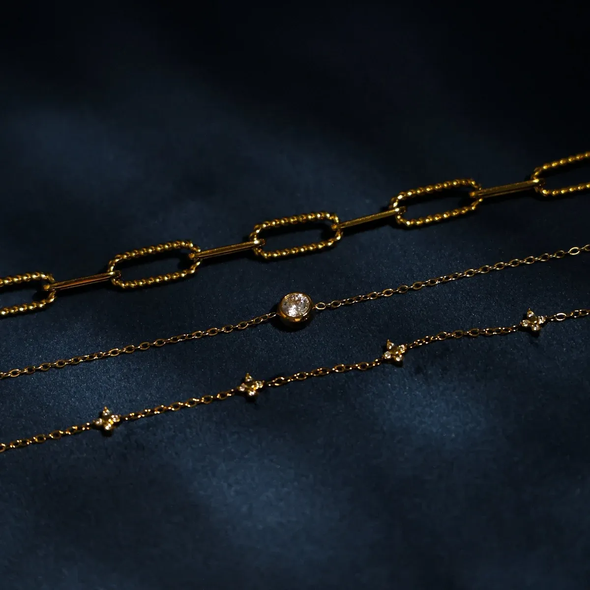 Quatrefoil Bracelet Gold - alternate view