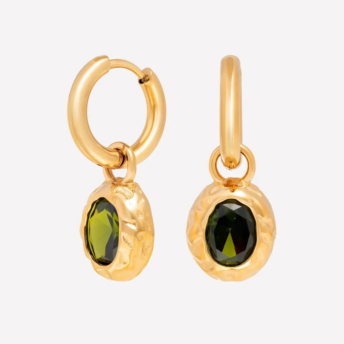 Olive Earrings - lead view