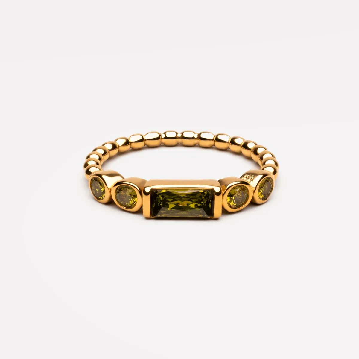 Green Muse Ring - lead view