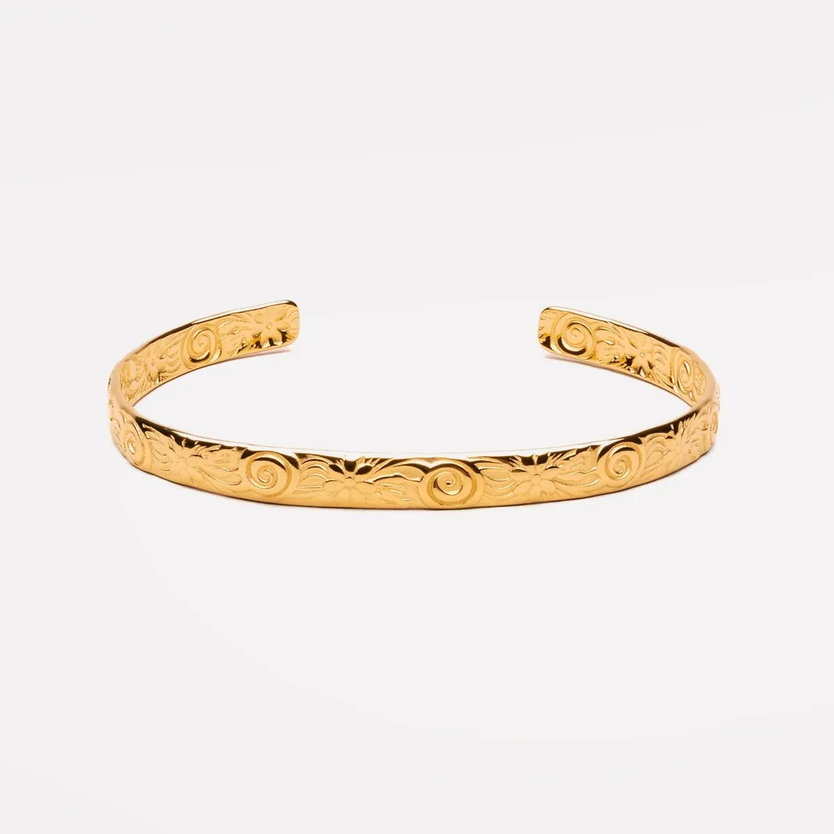 Flora Cuff Gold - alternate