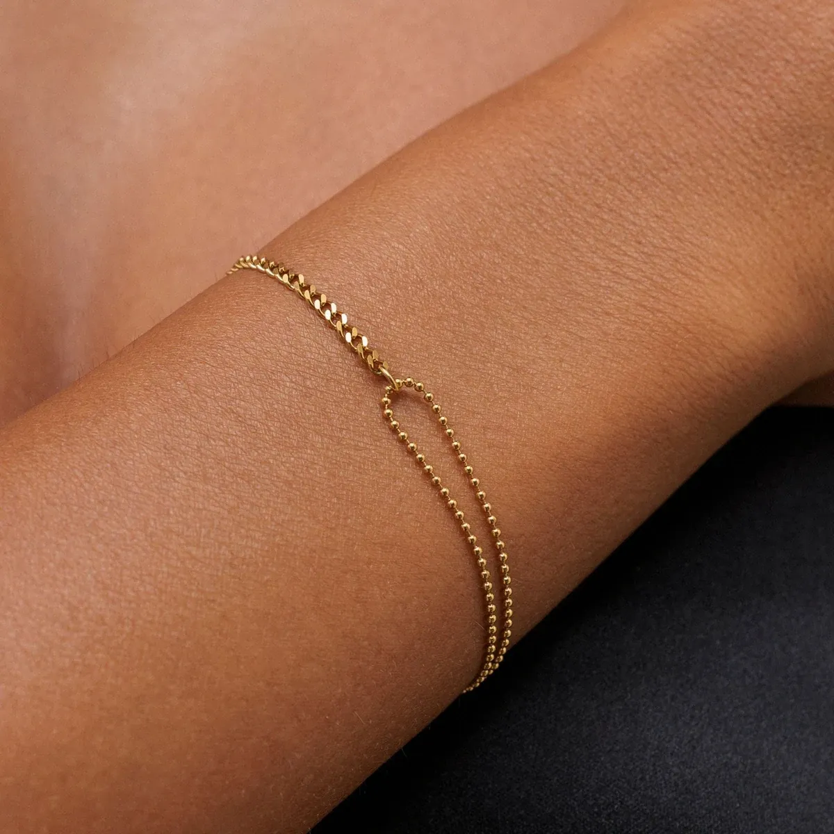 Double Trouble Bracelet Gold - lead view