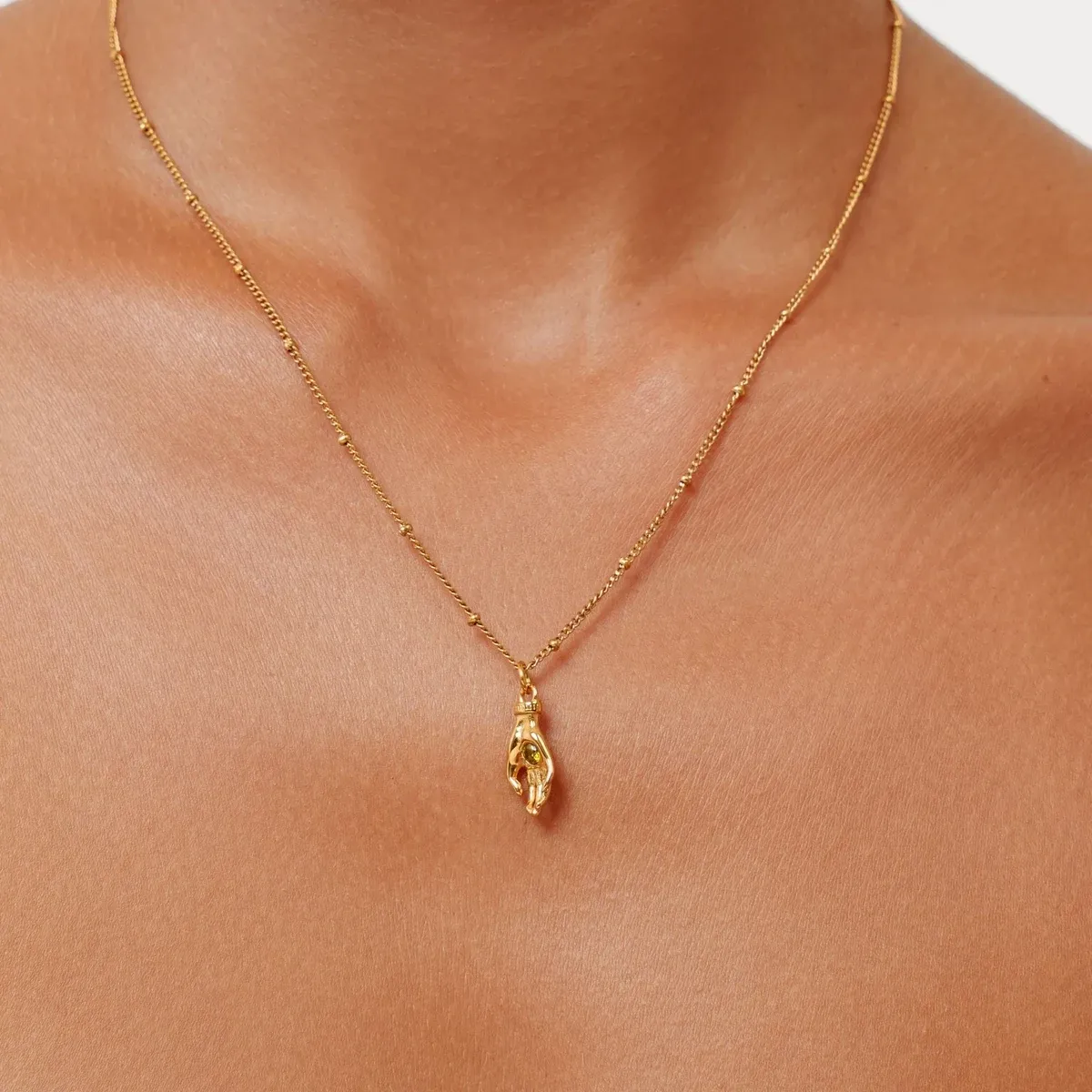 Guardian Hand Necklace - reviewed exact-variant source photograph