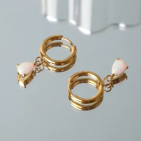 Opal Hoops