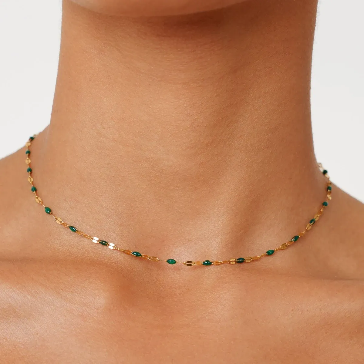 Emerald Coast Choker Gold - lead view