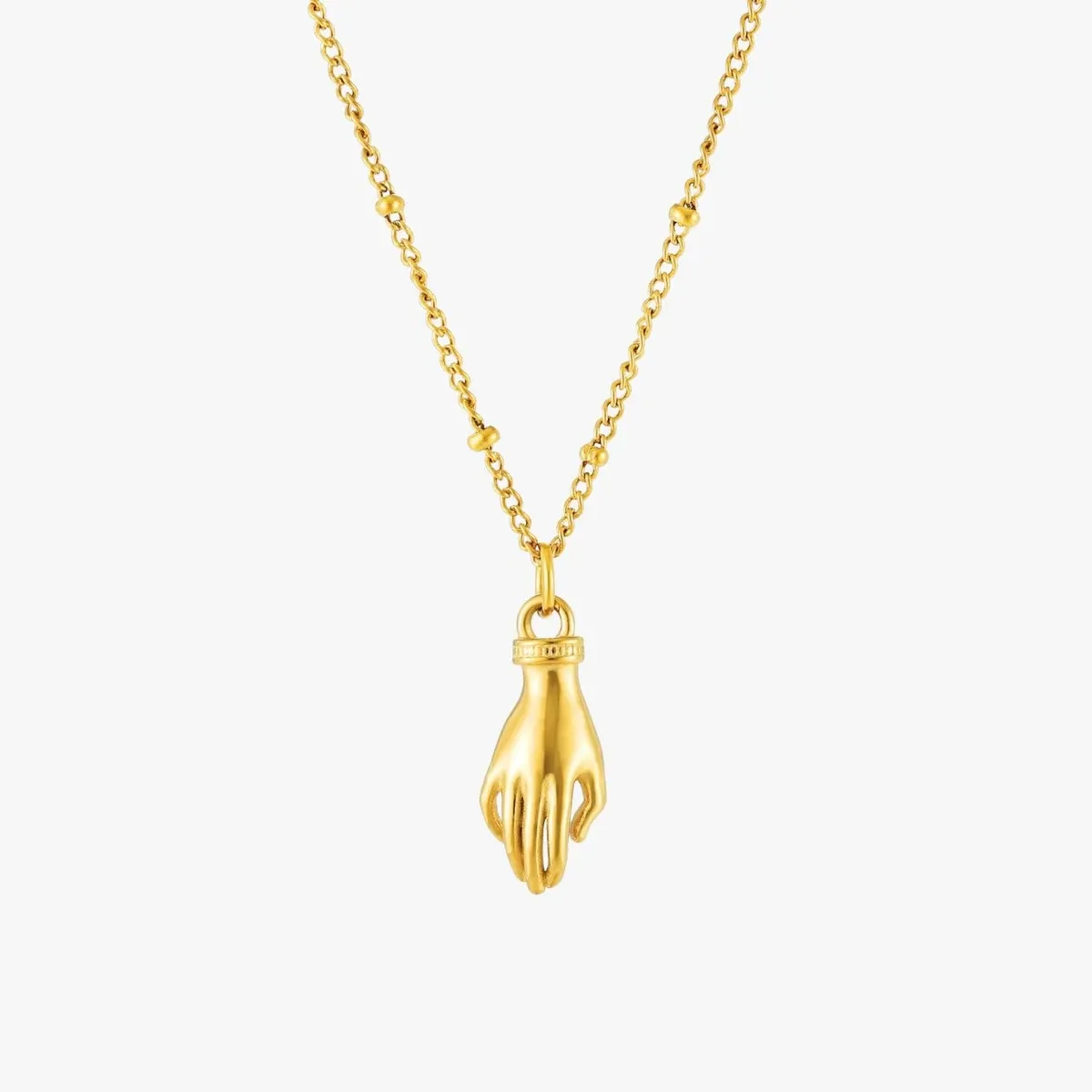 Guardian Hand Necklace - alternate view